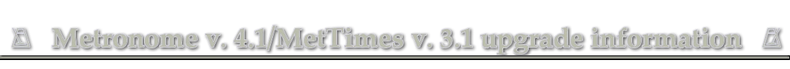 Met upgrade logo